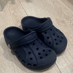 Crocs navy blue size 10 children's
